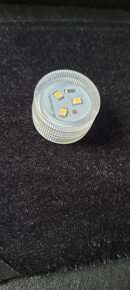 A tealight Crystal Memorial.